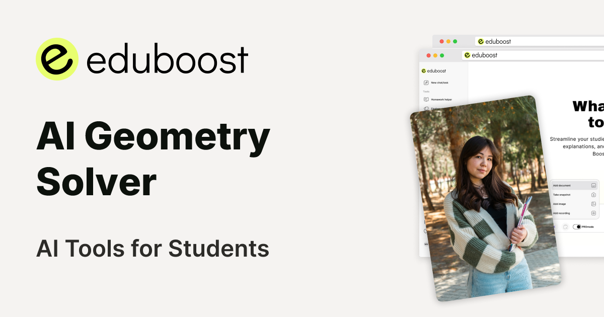 AI Geometry Solver: Solve Complex Geometry Problems Online Free
